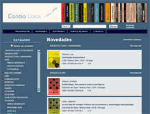 Tablet Screenshot of canoalibros.com